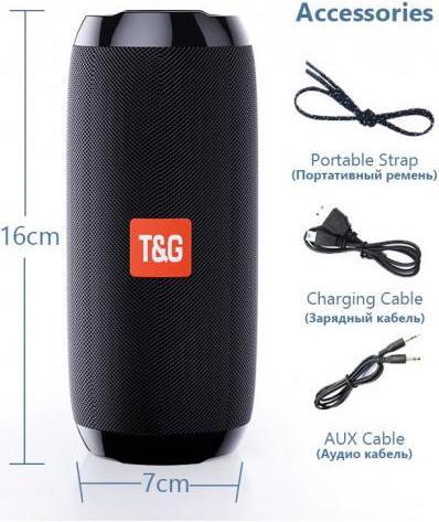Produktbild Riff TG117 universal wireless BT waterproof speaker with AUX (4 h, Batteriebetrieb)