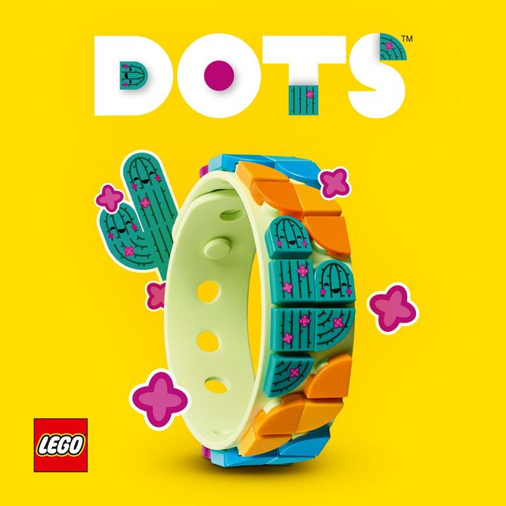 Produktbild LEGO Kaktus Armband (41922, LEGO Dots)