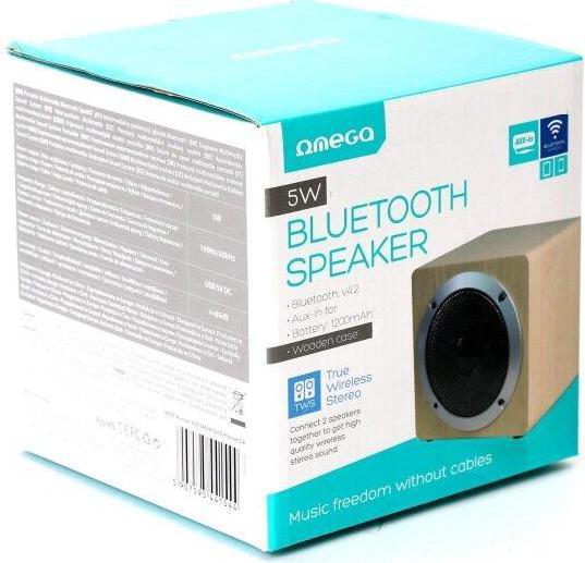Produktbild Omega OG61W brown speaker (11 h, Akkubetrieb)