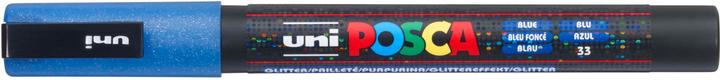 Produktbild Posca Marker PC-3M Rundspitze (Glitter Blau, 1.30 mm, 1 x)