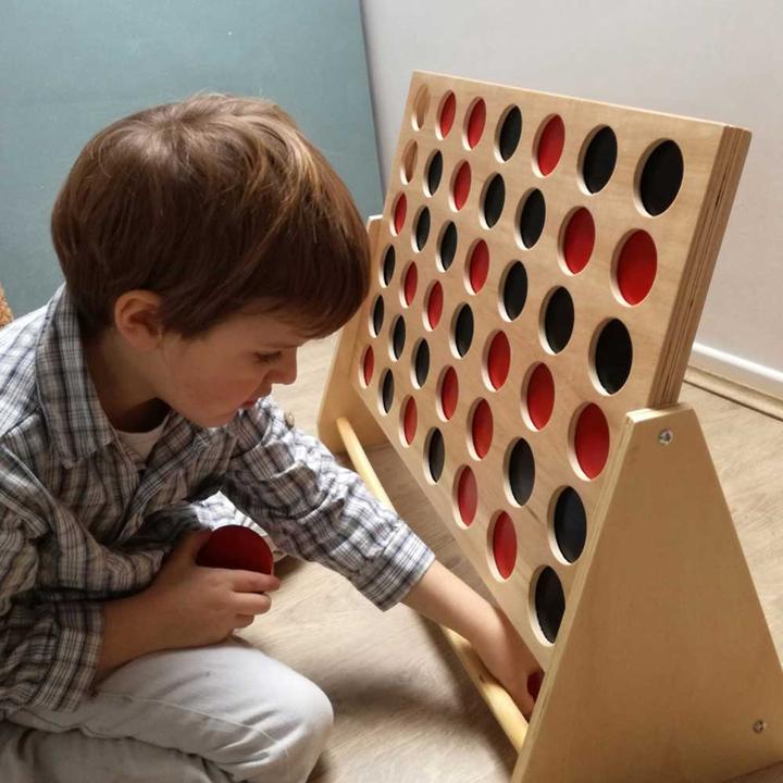 Produktbild Egmont 4-Gewinnt XXL aus Holz (Deutsch, Französisch, Italienisch, Englisch)