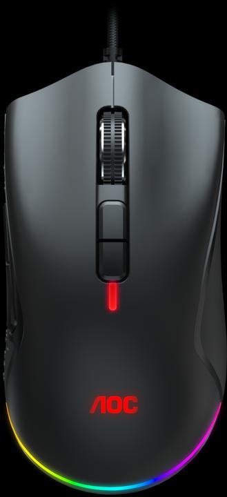 Actual product image AOC GM530B Wired Gaming Mouse (Cable)