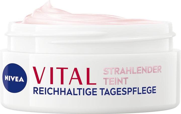 Produktbild NIVEA Vital Anti-Age Tagespflege strahlender Teint Topf 50 ml (50 ml, Tagescreme)