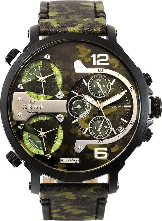 Actual product image Gino Rossi watch G. Rossi men's watch TEZER-11706A2-8H1