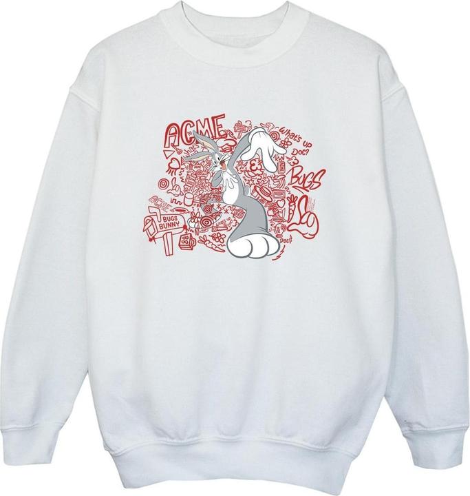 Immagine prodotto Looney Tunes ACME Doodles Bugs Bunny Felpa Ragazzi (116)