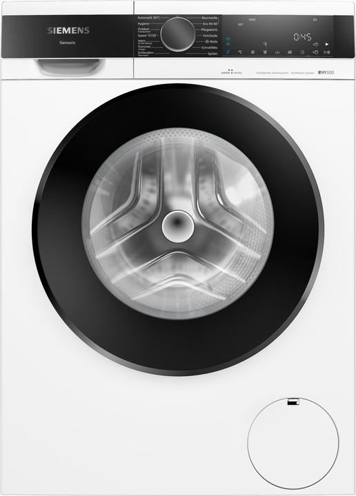 Produktbild Siemens Waschvollautomat (9 kg, Links, CH-Stecker)