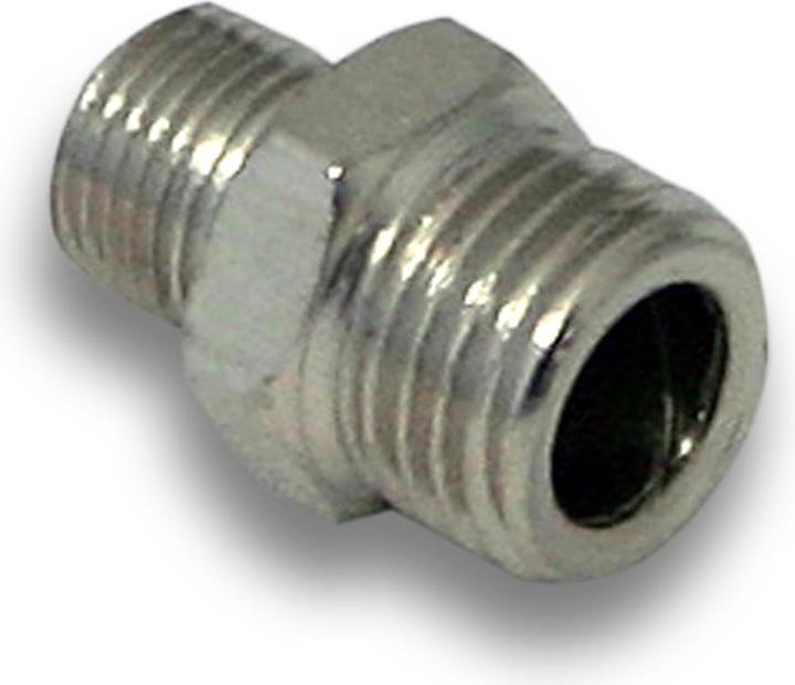 Produktbild Wiltec Airbrush Adapter Reduzierstück 12,91 mm (1/4") 9,51 mm (1/8") AG Luftschlauch