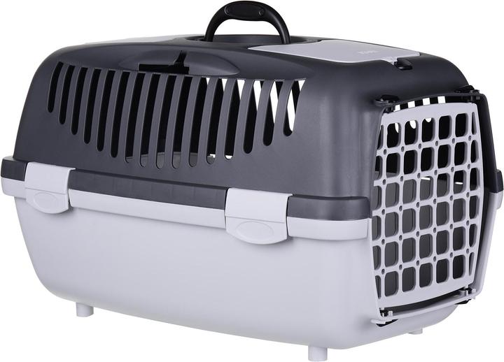 Produktbild Zolux Transporter GULLIVER 2 with plastic drum light gray / dark gray (Katze, Hund, Waschbar)