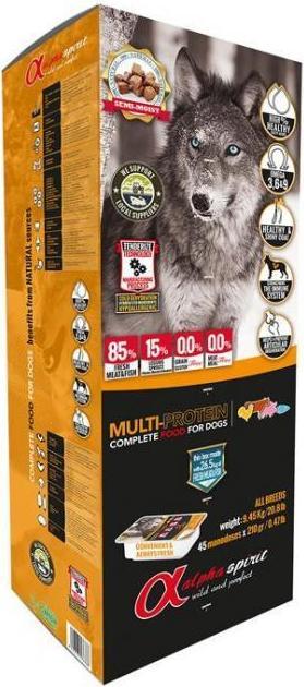 Produktbild Alpha Spirit MULTIPROTEIN wet multi food for dogs 9kg (Adult, 9000 g)