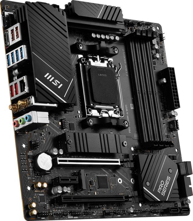 Actual product image MSI Pro B650M-A WIFI (AM5, AMD B650, mATX)
