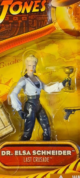 Actual product image Hasbro Indiana Jones Last Crusade Action Figure 2008 Dr Elsa Schneider