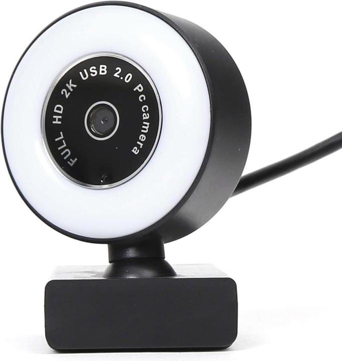 Produktbild Platinet 2K LED RING webcam (PCWC2KAF) (3.60 Mpx)