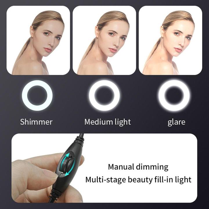 Produktbild Platinet 2K LED RING webcam (PCWC2KAF) (3.60 Mpx)