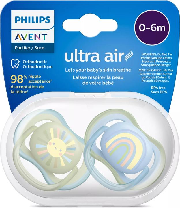 Actual product image Philips Avent ultra air (2 x, from birth, up to 6 M.)