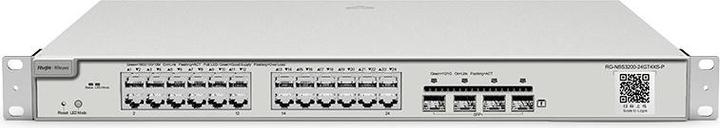 Ruijie SWITCH REYEE RG-NBS3200-24GT4XS-P 5-POORTS 10/100 MBPS DESKTOP SWITCH (24 Havens)