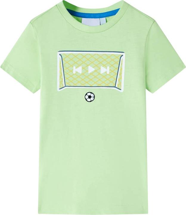 Immagine prodotto VidaXL Maglietta da bambino verde lime 140,Materiale: 100 % cotone,Colore (140)