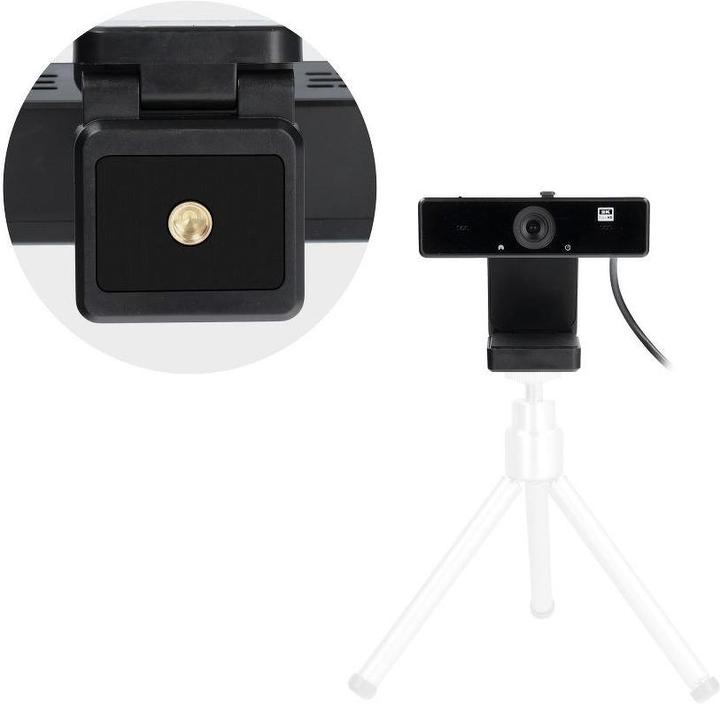 Immagine prodotto partner Telecamera WEB Reach ECM-CDV126D 2K (2560*1440p) 25fps su mikrofonu (3.60 Mpx)