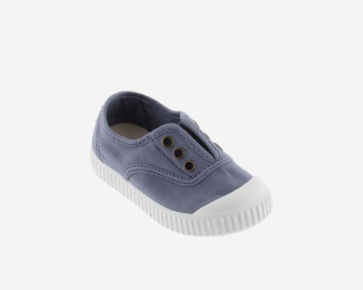 Actual product image Victoria girl's trainers 1915 anglaise toile lavée (18)