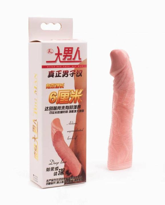 Actual product image Debra Realistic Penis Sleeve Flesh 1
