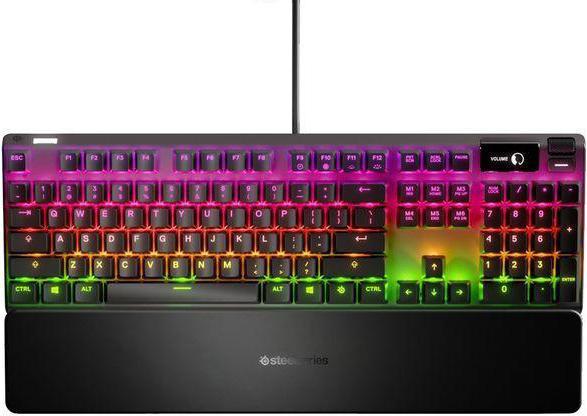 Actual product image SteelSeries Mechanical gaming keyboard Apex 7, Red Switch, US layout (US, Cable)