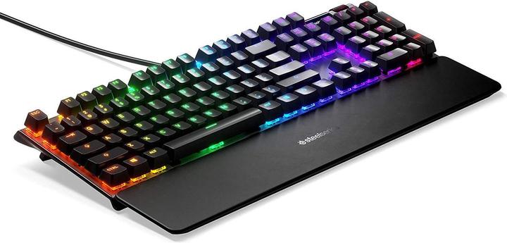 Actual product image SteelSeries Mechanical gaming keyboard Apex 7, Red Switch, US layout (US, Cable)