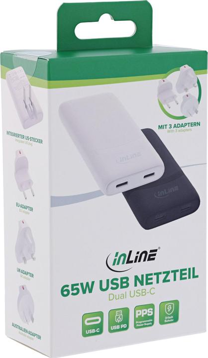 Immagine prodotto InLine USB Netzteil Ladegerät (65 W)