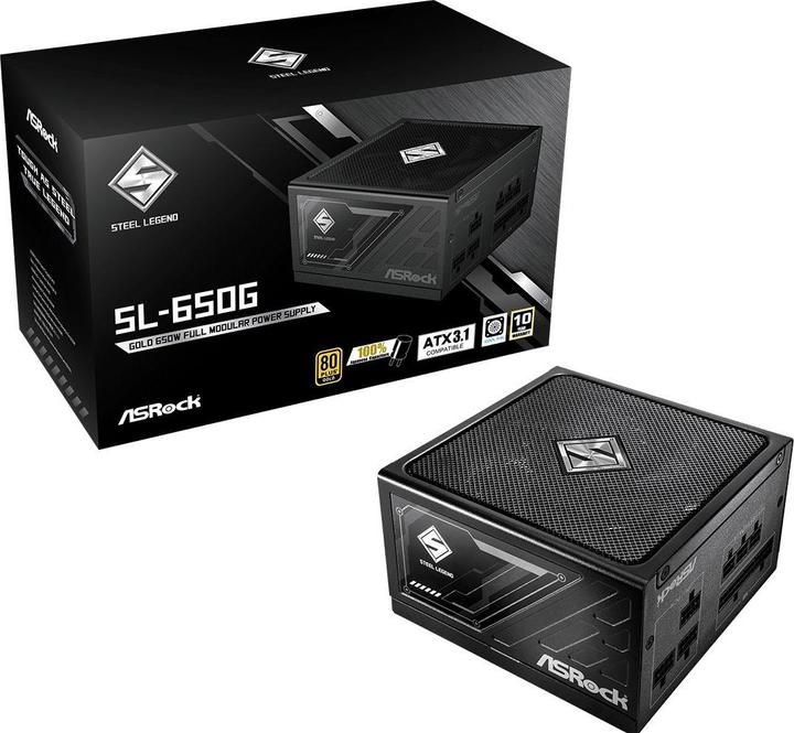 AsRock Steel Legend power supply 650W 80+ Gold (650 W)