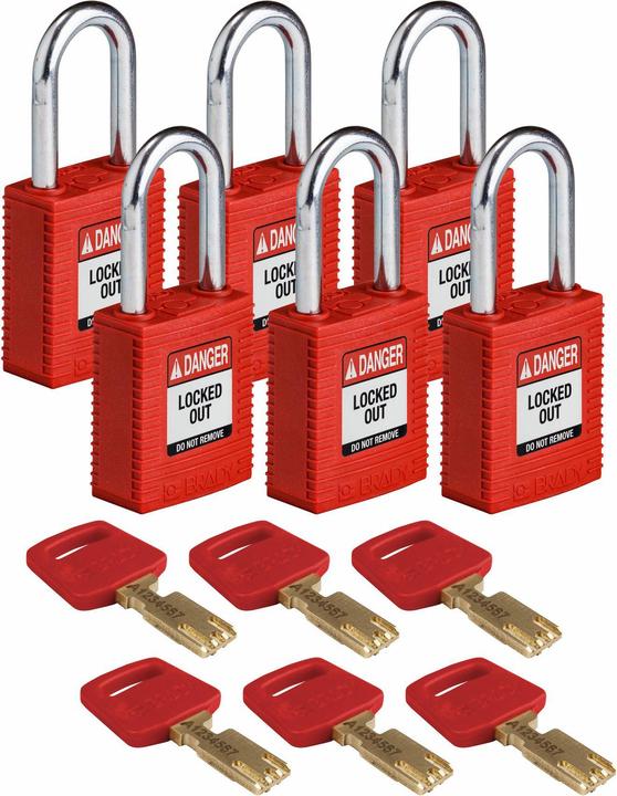 Image du produit Brady Cadenas SafeKey Nylon Lockout