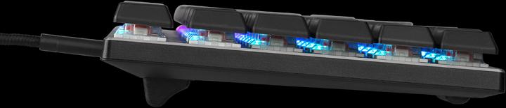 Produktbild Deltaco Low profile mechanical RGB keyboard GAMING DK420 UK Layout, Outemu Brown switches, black / R (DE, Kabelgebunden)
