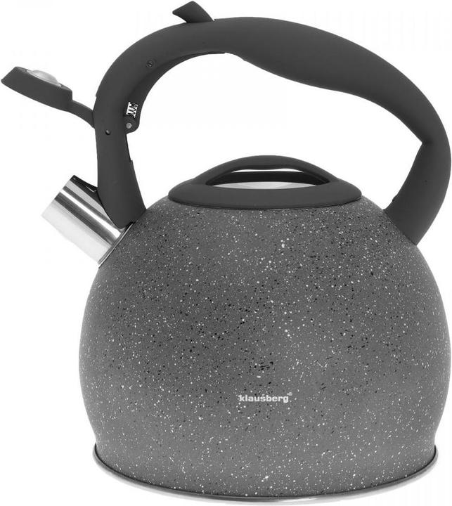 Image du produit Klausberg Kettle With Whistle 3l Kb-7267 Marble (3 l)