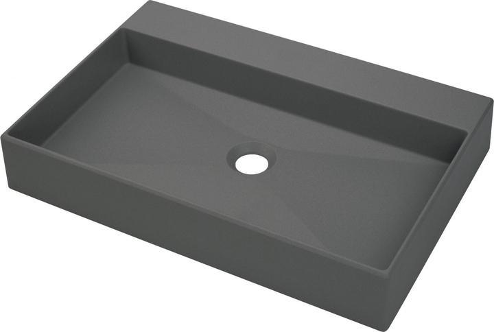 Deante Correo washbasin on a countertop 60 cm anthracite (400 mm, 600 mm)