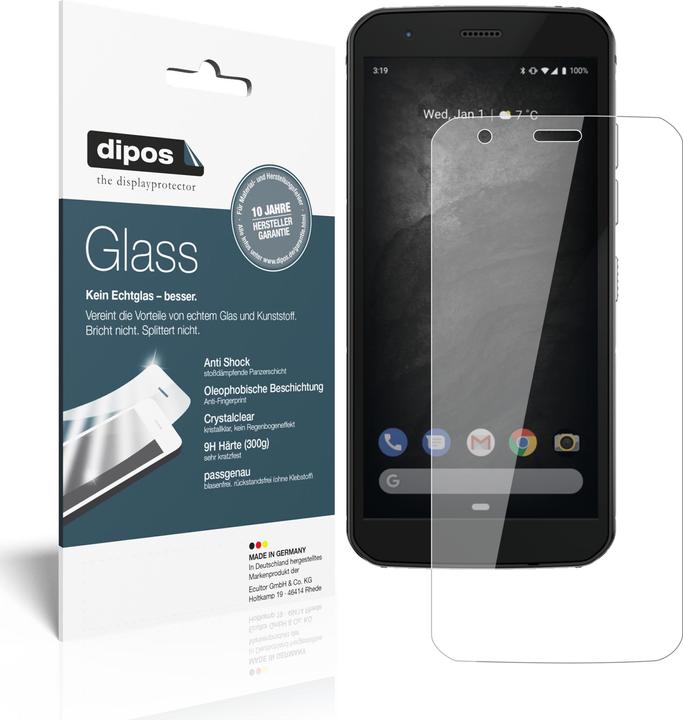 Produktbild Dipos Displayschutz Anti-Shock (2 Stück, Cat S52)