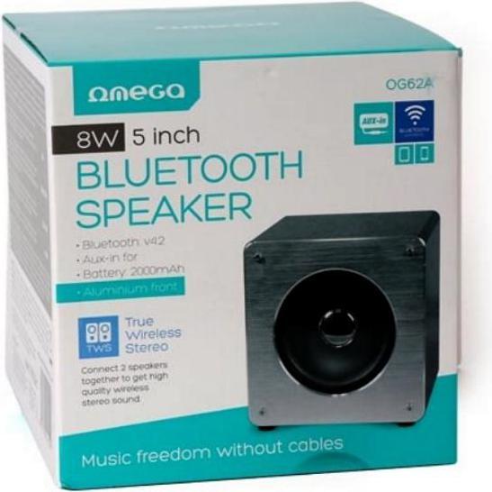 Produktbild Omega OG62A silver speaker (5 h, Akkubetrieb)