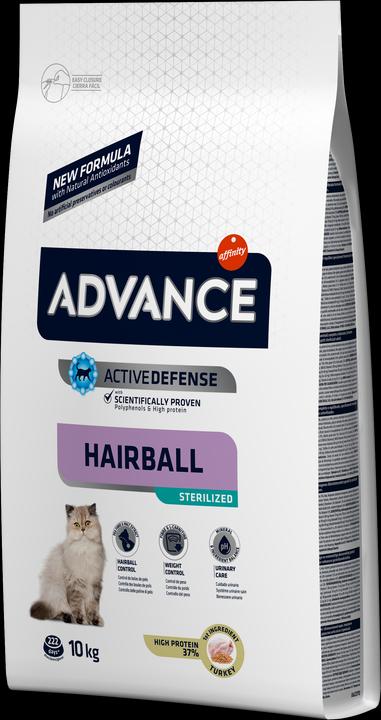 Image du produit Advance Sterilized Hairball Adult 10kg (Adulte, 1 pcs, 10120 g)
