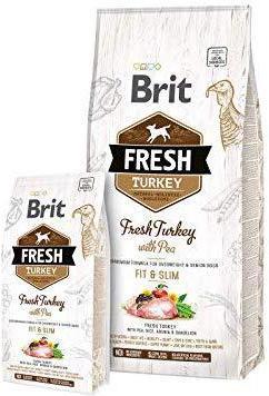 Image du produit Brit Fresh Dog with turkey and peas Light Fit & Slim 12kg (Adulte, 1 pcs, 12000 g)