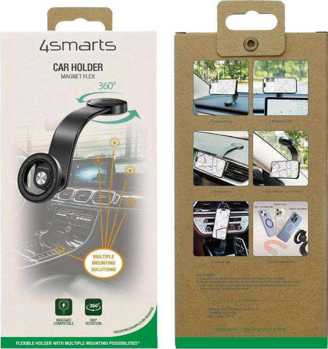 Image du produit 4smarts Support Magnet Flex noir