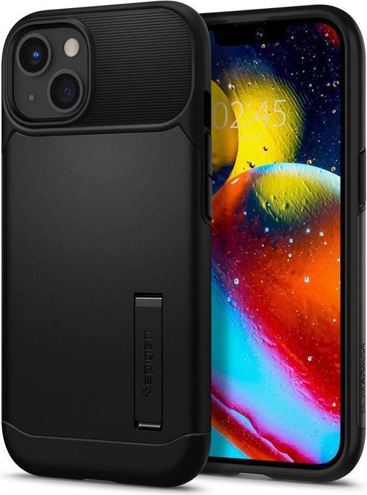 Produktbild Spigen Case Slim Armor Apple iPhone 13 mini Black (Apple iPhone 13 mini)