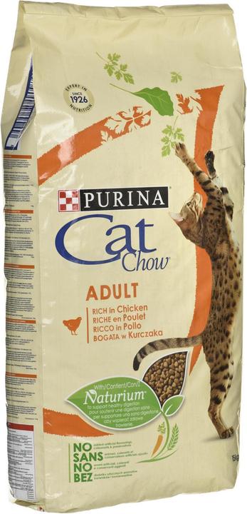 Image du produit Purina chicken and turkey cat chow® for adults 15 kg (Adulte, 1 pcs, 15000 g)