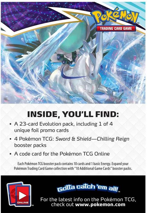 Produktbild Pokémon Chilling Reign (Englisch, Build & Battle Box)