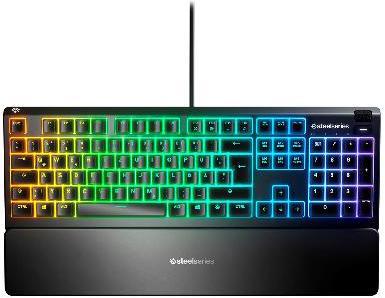 Image du produit SteelSeries Clavier de jeu Apex 3, disposition américaine (US, Filaire)