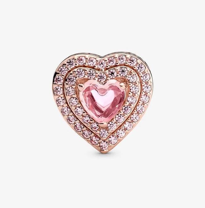 Produktbild Pandora Herz Rose Charms/Beads (Silber, Metalllegierung)