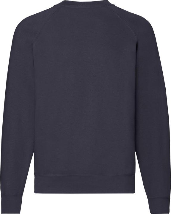 Actual product image Fruit of the Loom Mens Classic Raglan Sweatshirt (S)