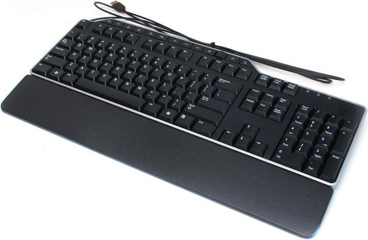 Produktbild Dell KB-522 Wired Black US Keyboard (580-17667) (Eng. Int., Kabelgebunden)