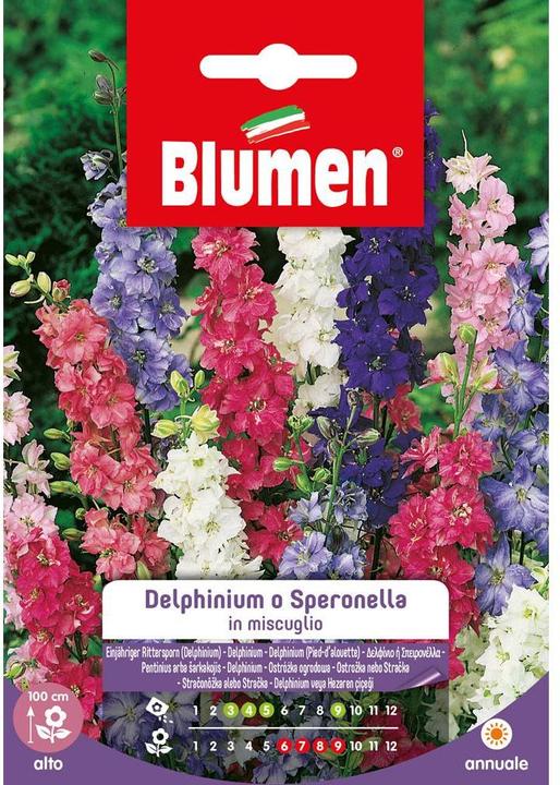 Immagine prodotto Blumen Semi Miscela annuale di Delphinium (Semi di fiori)