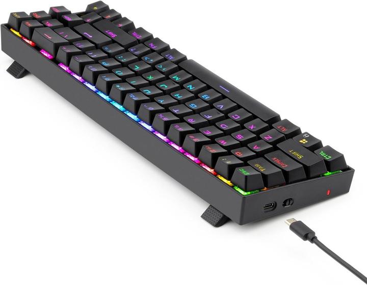 Produktbild Redragon Deimos K599-KRS 2.4G + Wired Mechanical keyboard, US layout (US, Kabelgebunden, Kabellos)