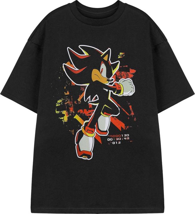 Immagine prodotto Sonic The Hedgehog Maglietta Ombra Vernice Maniche Corte Adulto Unisex (XL)