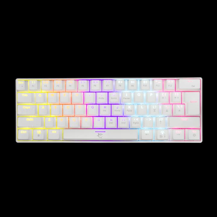 Produktbild White Shark Mechanical Gaming Keyboard Shinobi, OUTEMU RED Switch, Full Rainbow RGB LED Backlight, U (US, Kabelgebunden)