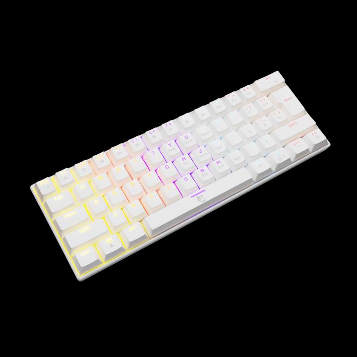 Produktbild White Shark Mechanical Gaming Keyboard Shinobi, OUTEMU RED Switch, Full Rainbow RGB LED Backlight, U (US, Kabelgebunden)