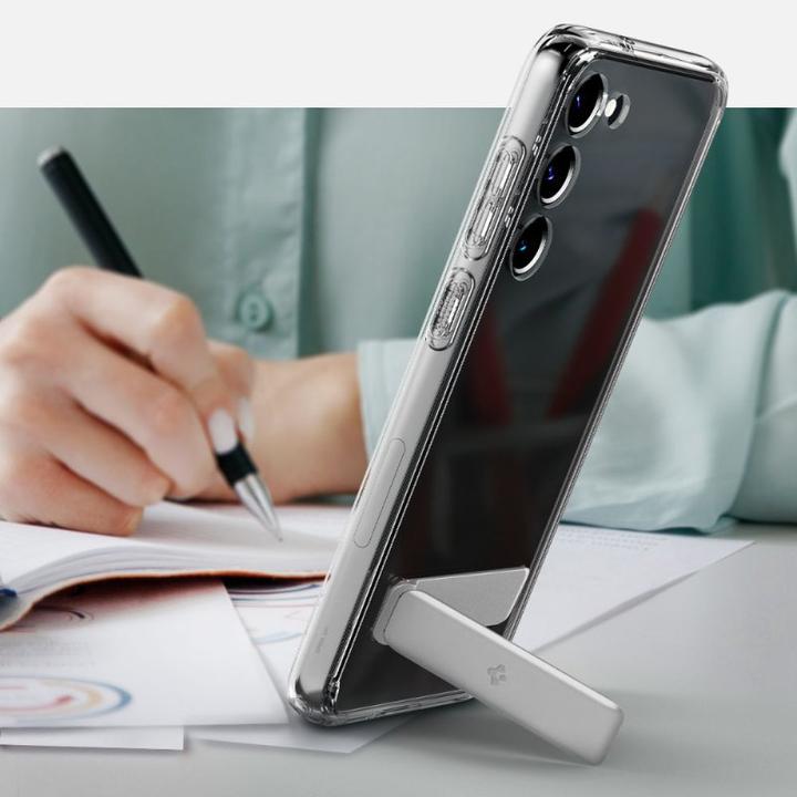 Image du produit Spigen Ultra Hybrid S Case pour S911B Samsung Galaxy S23 - crystal clear (Samsung Galaxy S23)