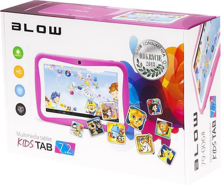 Produktbild Blow KidsTAB 7.4 (Kinder Tablet) (nur WLAN, 7", 8 GB, Pink)